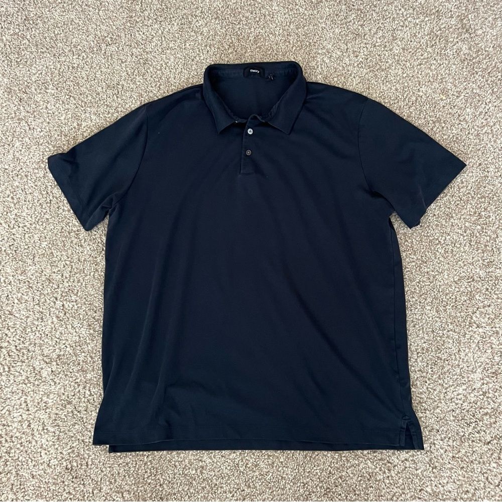 Theory Cotton Polo Men's XL